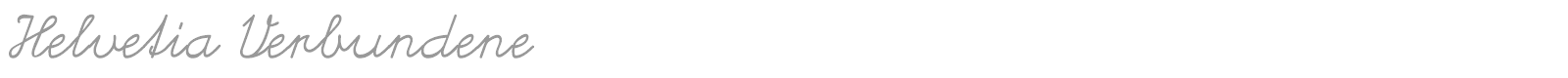 Helvetia font preview